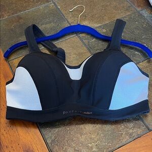 Active Black and White Sports Bra